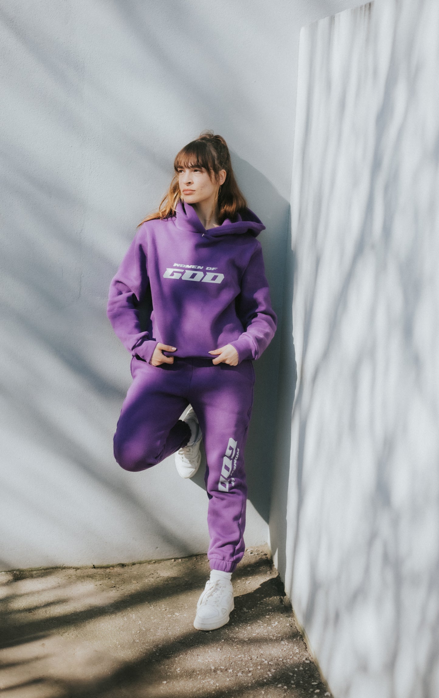 TRACKSUIT «WOMEN OF GOD» ROXO